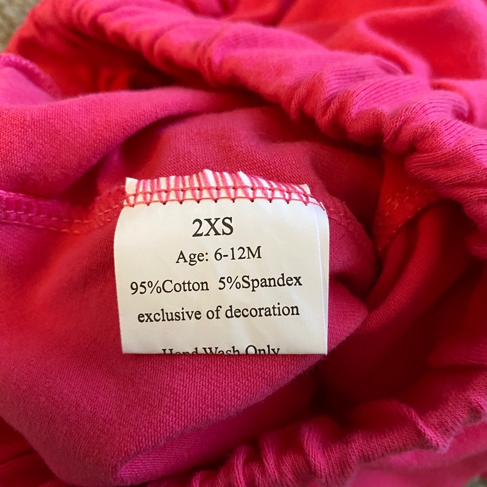 Pink ruffle shorts - Picture 3 of 3
